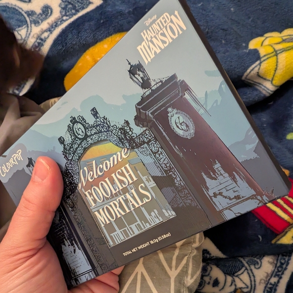 ColourPop Welcome Foolish Mortals Eyeshadow Palette Disney Haunted Mansion NEW!! - Picture 7 of 7